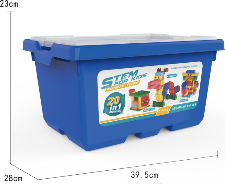 Конструктор Stem for kids 20в1 147 деталей HY519 (5904041145629) - зображення 3