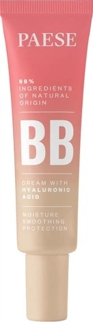 Крем BB Paese With Hyaluronic Acid зволожувальний 2.5 Nude 30 мл (5902627629105) - зображення 2