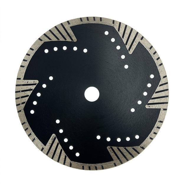 Алмазный диск для резки гранита 230/22.23 PROFI Falon-Tech FTDB2302223PB - изображение 3