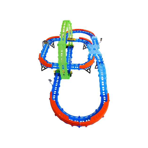Zestaw do zabawy Ramiz ZKT.89936 Tor wyścigowy świecący w ciemności 63 elementy (5903864988987) - obraz 5