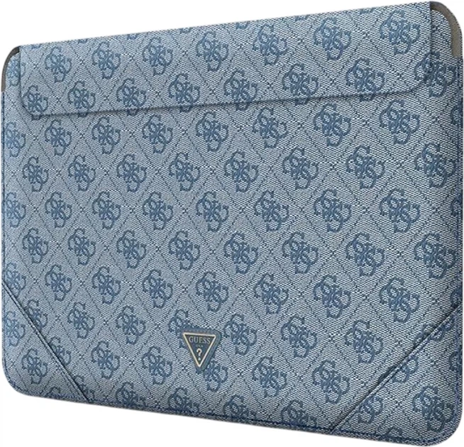 Чохол для ноутбука Guess 4G Uptown Triangle 16" Blue (3666339039998) - зображення 2