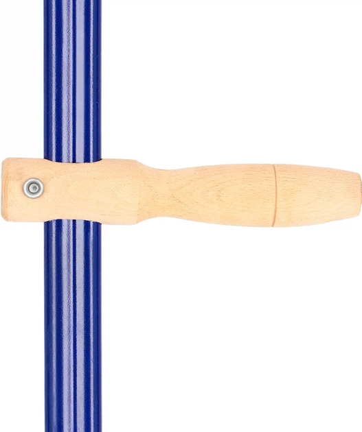 Металева ручка для коси Kadax 147 x 19 см Синя (K3488) - зображення 3