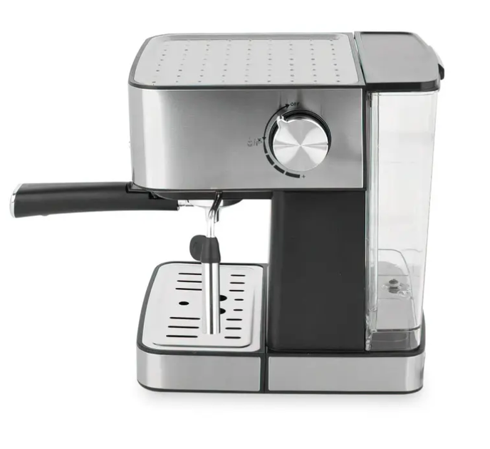 Кавомашина напівавтоматична універсальна Crownberg CB 1566 Espresso Coffee Maker 1000 Вт з капучинатором сіра - зображення 4