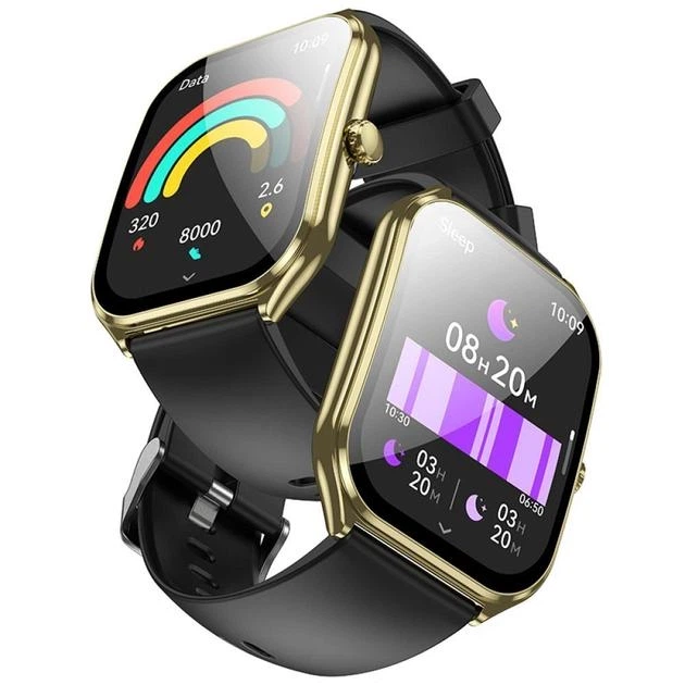 Смарт-годинник Hoco Y28 Amoled Call Version Black - изображение 2