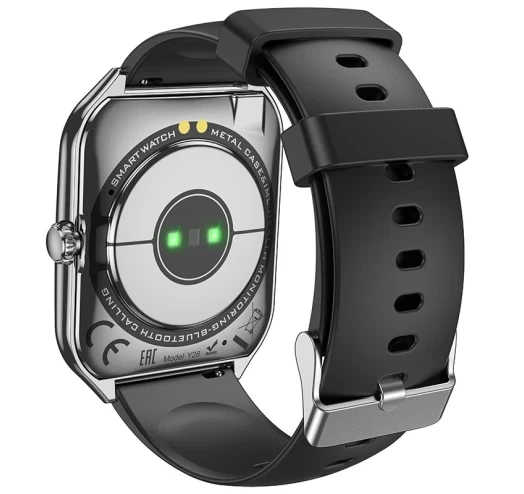 Смарт-годинник Hoco Y28 Amoled Call Version Black - изображение 4
