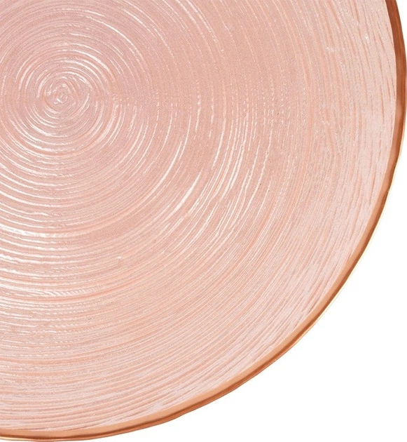 Підставка для торта Home & Styling Collection на ніжці скляна рожева 21 см (8721037510592) - зображення 3