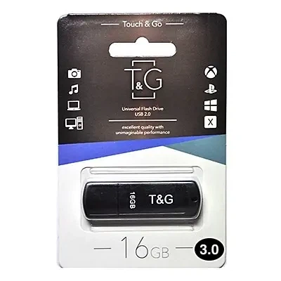Флешка T&G 011 Classic 16GB USB3.0 Black - Фото 2 Флешка T&G 011 Classic 16GB USB3.0 Black - изображение 2