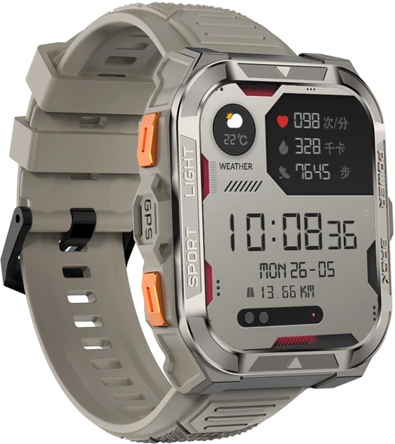 Смарт-годинник Blackview W80 Pro Khaki (W80PROKHAKI) - зображення 2