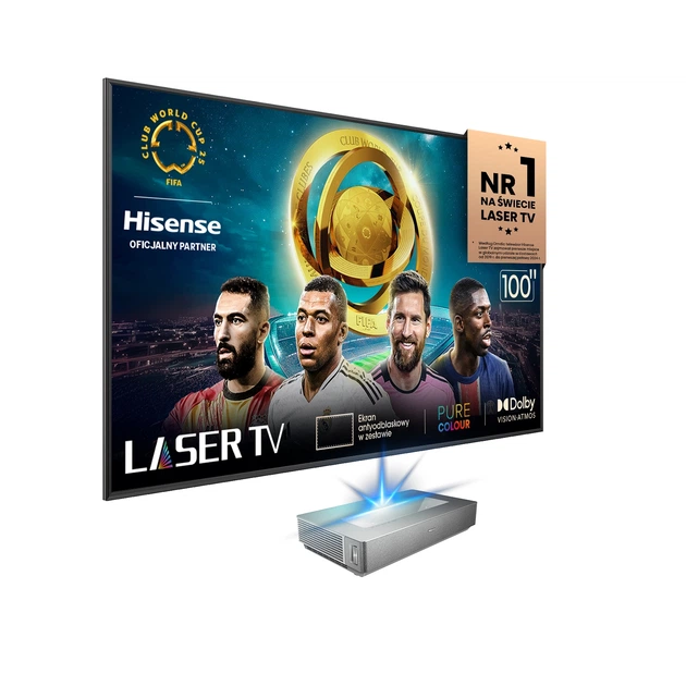 Проєктор Hisense Laser TV - 100L5N - зображення 3