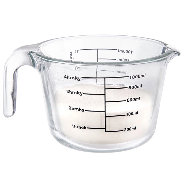 Miarka kuchenna Orion szklana (120563) 1 l (8592381251000) - obraz 2