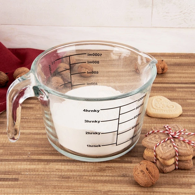 Miarka kuchenna Orion szklana (120563) 1 l (8592381251000) - obraz 4