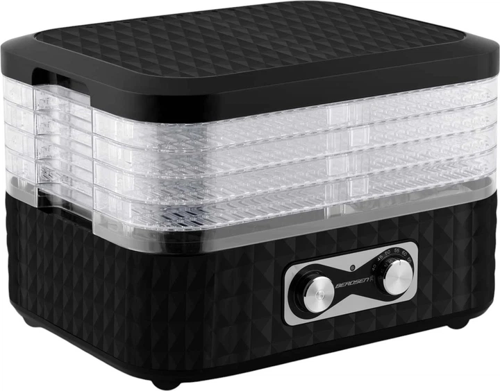 Сушарка для овочів і фруктів Berdsen BD-692 Чорна - зображення 5