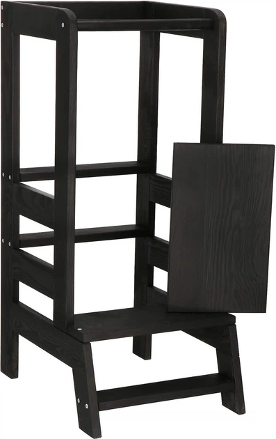 Podest Springos Pomocnik kuchenny dla dzieci 90 cm Czarny (5907719419909) - obraz 6