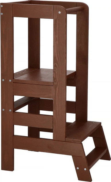 Podest Springos Pomocnik kuchenny dla dzieci 90 cm Brązowy (5907719419923) - obraz 4