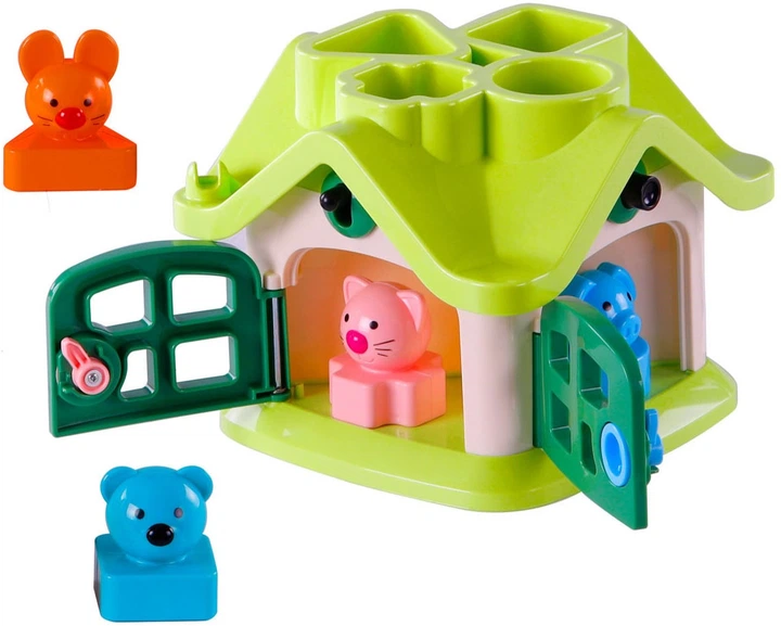 Zabawka sorter Cavallino z kluczykami 6 elementów (8719214074166) - obraz 4