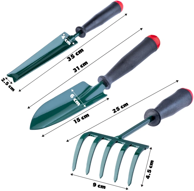 Набір садових інструментів Kadax K9866 - зображення 2