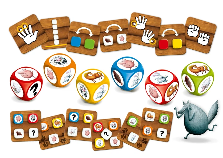 Gra planszowa Granna Superfarmer w kostki X2704 (5900221004762) - obraz 3