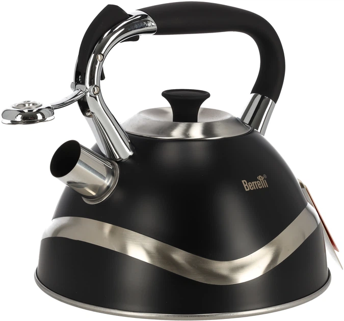 Czajnik Berretti Giovanna czarny 3 l (5902041306217) - obraz 2