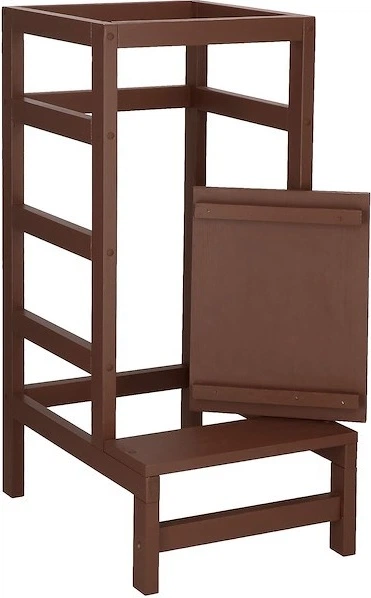 Podest kuchenny Springos dla dzieci 4-poziomowy 90 cm Brązowy (5907719420561) - obraz 7