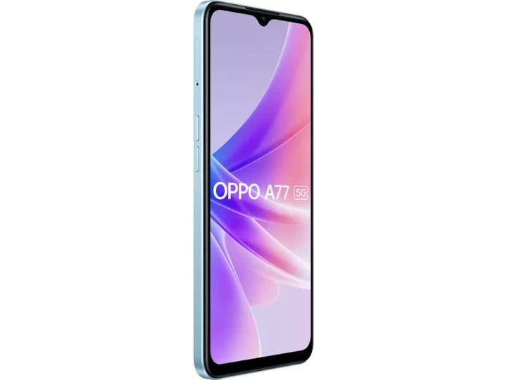 Смартфон OPPO A77 5G 4/64GB Ocean Blue - зображення 4