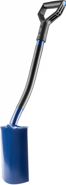Лопата металева Kadax Clusaz 83 x 17 см Синя (K3468) - зображення 4