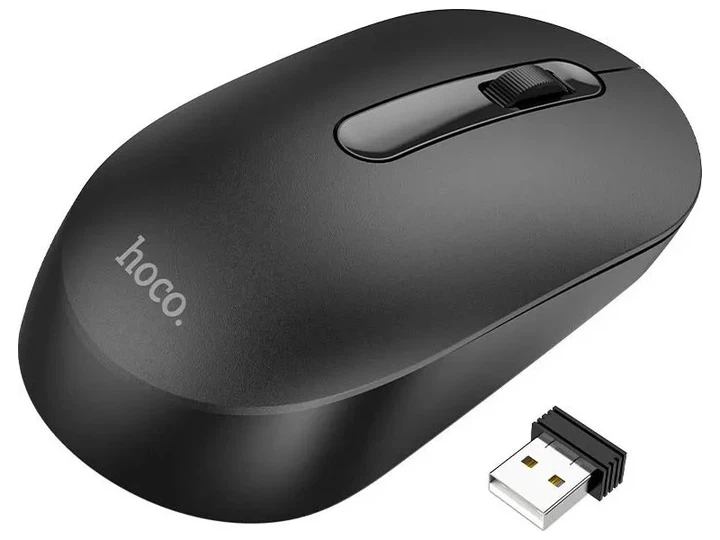 Миша Hoco GM14 Platinum Black (6931474757869) - изображение 2