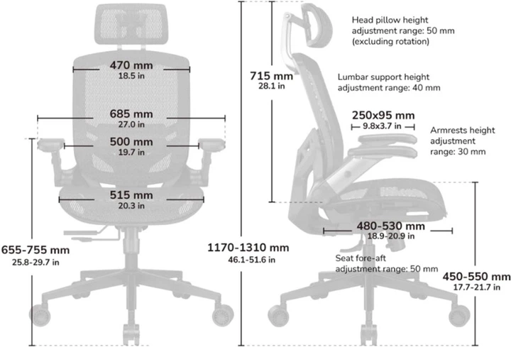 Крісло геймерське Cougar Speeder One White CGR-SPO-WHW - зображення 9