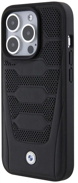 Etui plecki BMW Leather Seats Pattern do Apple iPhone 15 Pro Max Black (3666339142735) - obraz 2
