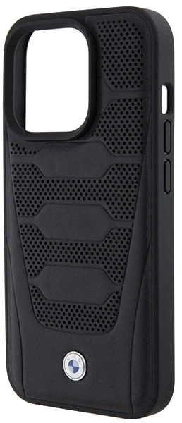 Etui plecki BMW Leather Seats Pattern do Apple iPhone 15 Pro Max Black (3666339142735) - obraz 5