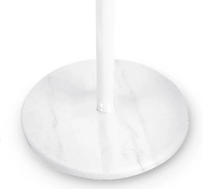 Wieszak na ubrania Massido stojący z marmurową podstawą 176 cm Biały 684101 (5903890613396) - obraz 5