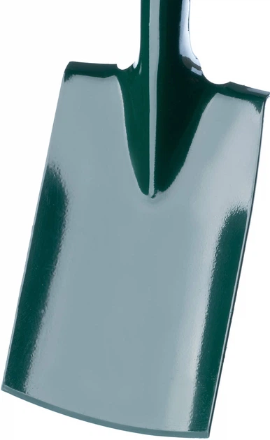 Лопата металева Kadax Motz 14 x 60 см Зелена (K669) - зображення 3