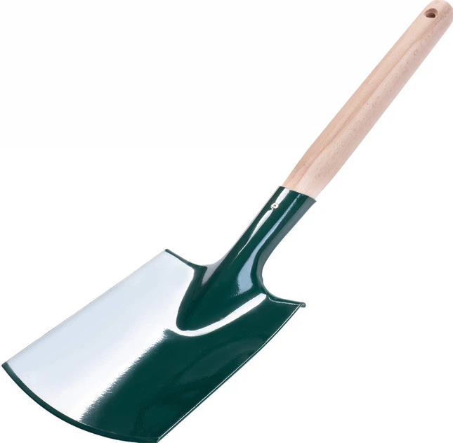 Лопата металева Kadax Motz 14 x 60 см Зелена (K669) - зображення 4