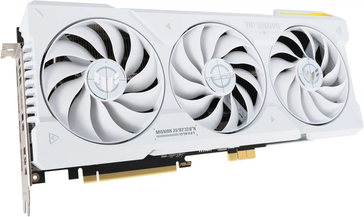 Видеокарта ASUS PCI-Ex GeForce RTX 4070 Ti SUPER TUF Gaming BTF White OC Edition 16GB GDDR6X (256bit) (2670/21000) (2 x HDMI, 3 x DisplayPort) (TUF-RTX4070TIS-O16G-BTF-WHITE) - изображение 2
