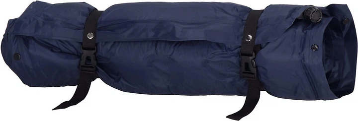 Килимок самонадувний Springos з подушкою та чохлом 200 см Темно-синій PM054 (5907719497846) - зображення 5