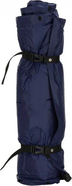 Килимок самонадувний Springos з подушкою та чохлом 200 см Темно-синій PM054 (5907719497846) - зображення 7