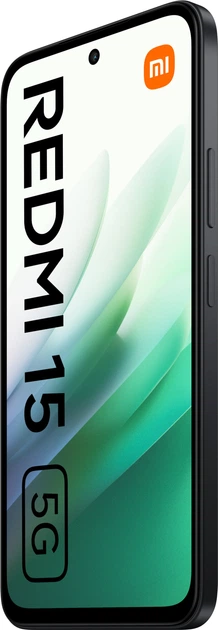 Мобільний телефон Xiaomi Redmi 15 5G 8/256GB Midnight Black (MZB0L6GEU) - зображення 4