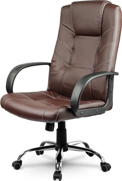 Офісне крісло Sofotel EG-221 Коричневе 2211 (5902041313345) - зображення 2