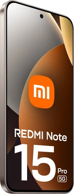 Мобільний телефон Xiaomi Redmi Note 15 Pro 5G 8/256GB Titanium (MZB0LZLEU) - зображення 3