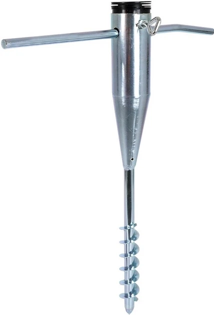 Metalowy stojak na parasole ogrodowe Redcliffs 57 cm - obraz 2