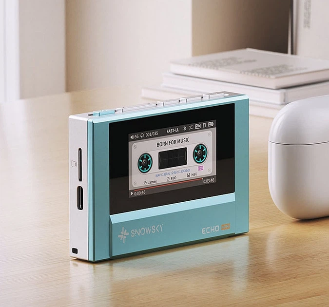 Аудиоплеер FiiO Snowsky ECHO Mini Sky Blue – фото, отзывы