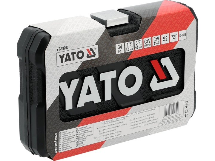 Набір інструментів YATO YT-38700 34 елементи (5906083121890) - зображення 4