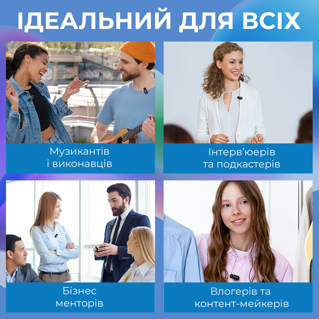 Бездротовий петличний мікрофон Boya BY-V35 TRS for camera Black - зображення 16