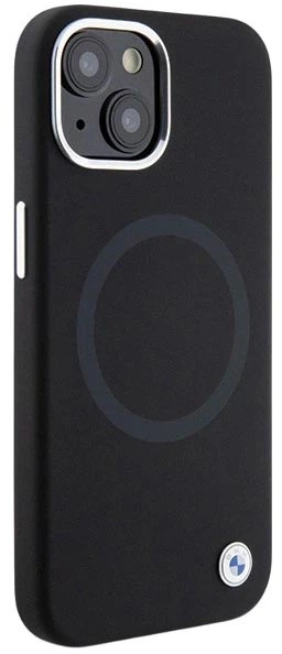 Etui plecki BMW Signature Liquid Silicone MagSafe do Apple iPhone 15 Plus Black (3666339144654) - obraz 4