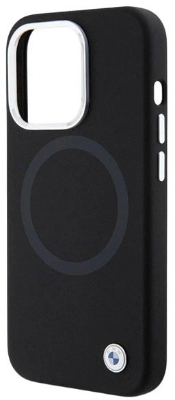 Etui plecki BMW Signature Liquid Silicone MagSafe do Apple iPhone 15 Pro Black (3666339144661) - obraz 5