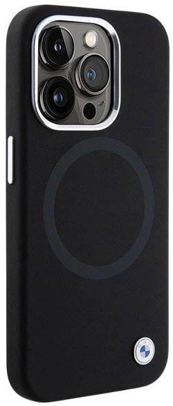 Etui plecki BMW Signature Liquid Silicone MagSafe do Apple iPhone 15 Pro Max Black (3666339144678) - obraz 4