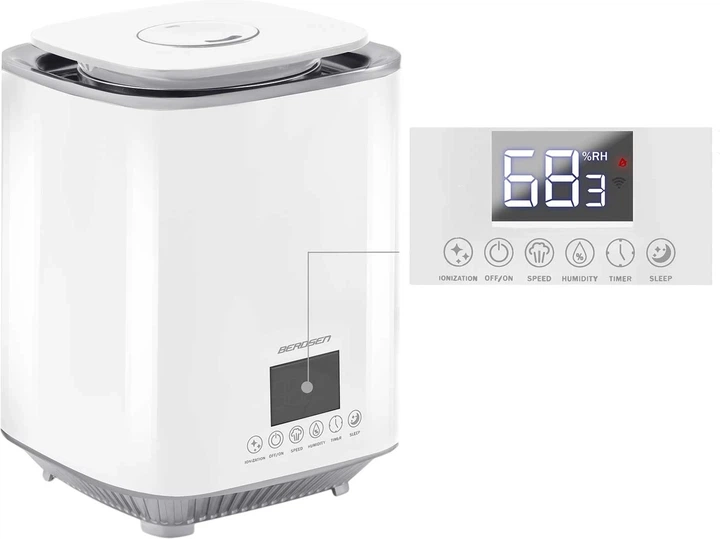 Зволожувач повітря Berdsen BD-502 Білий - зображення 7