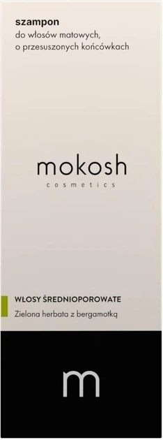 Szampon do włosów matowych Mokosh Zielona herbata z bergamotką o przesuszonych końcówkach 200 ml (5902729036566) - obraz 2