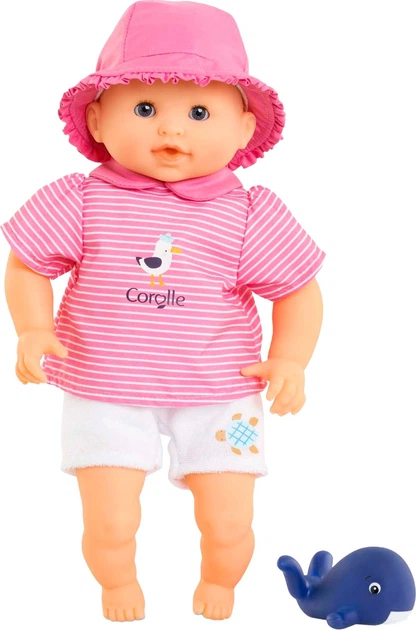 Лялька Corolle Mon Premier Poupon Ocean з гумовим китом 30 см 5610719 (4062013100753) - зображення 2