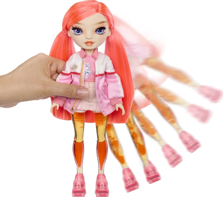 Lalka MGA Rainbow High Sparkle & Shine koralowa Dawn 28 cm 4520985 (35051429234) - obraz 4
