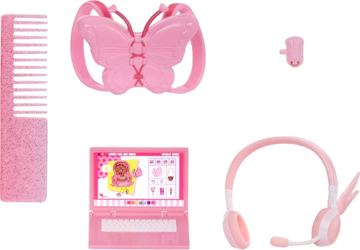 Lalka MGA Rainbow High Sparkle & Shine koralowa Dawn 28 cm 4520985 (35051429234) - obraz 6